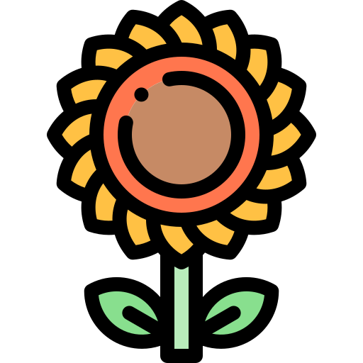 girasol icono gratis