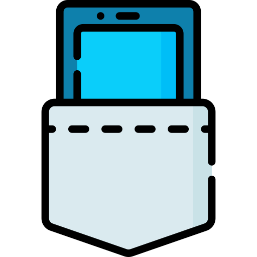 Device pouch free icon