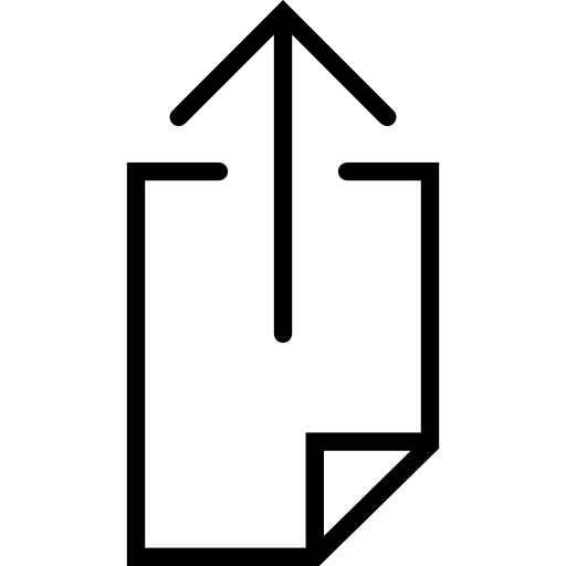 blank-page-with-arrow-pointing-up-icon