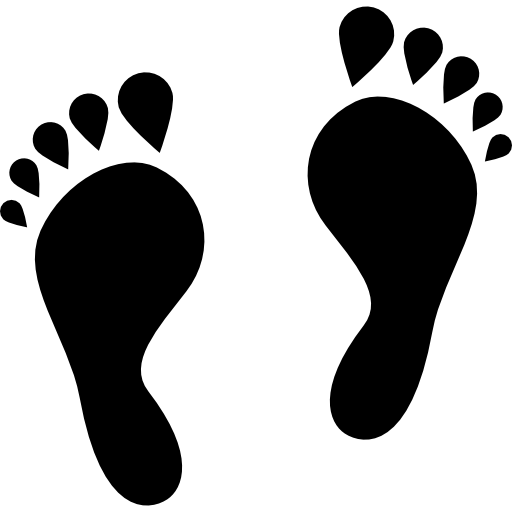 Footprints - Free shapes icons