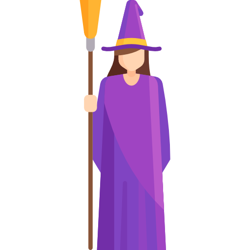 bruja icono gratis