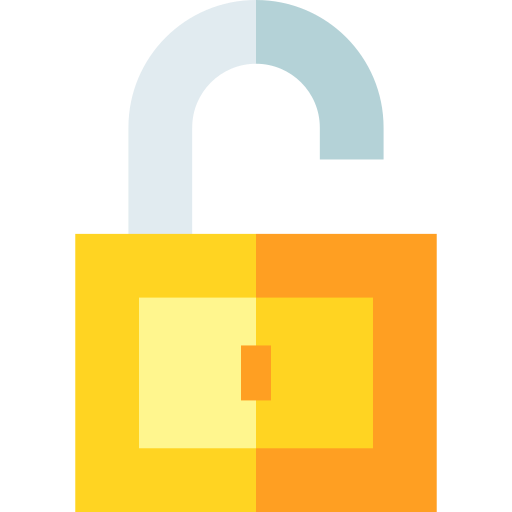 desbloqueado icono gratis