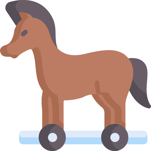 caballo de troya icono gratis