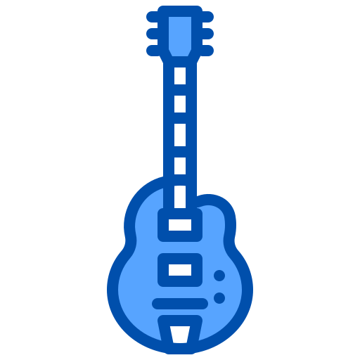 guitarra eléctrica icono gratis