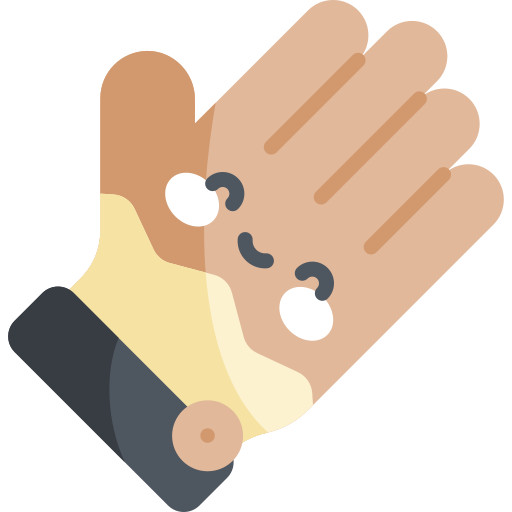 guante icono gratis