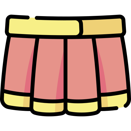 Mini skirt free icon