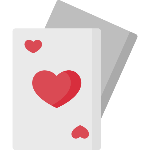 cartas de póquer icono gratis