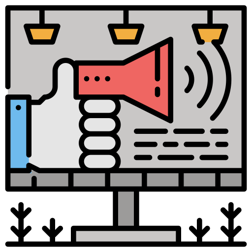 publicidad icono gratis