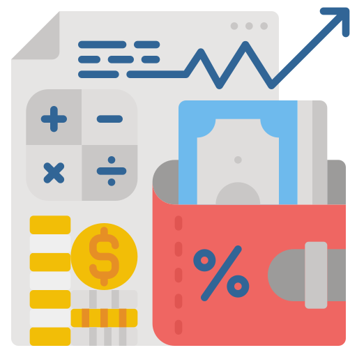 Taxes free icon Taxes free icon