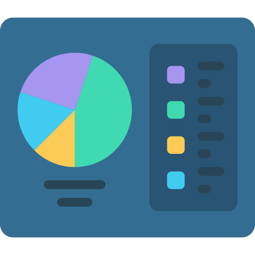 Pie chart - free icon