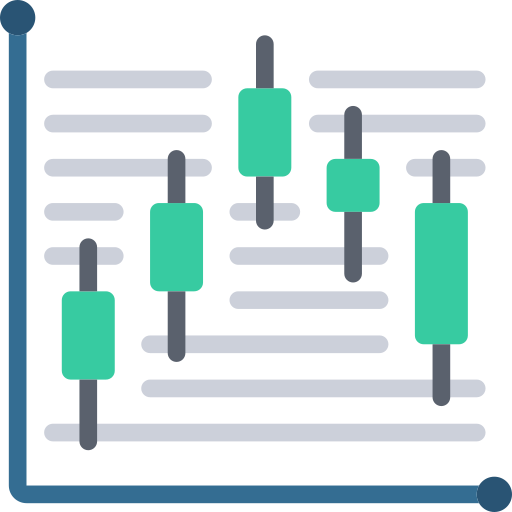 diagrama de caja icono gratis