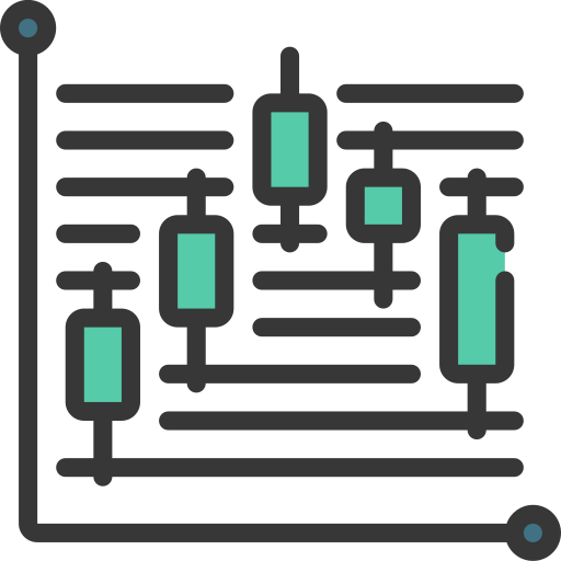 diagrama de caja icono gratis