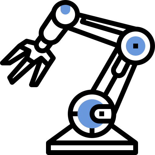 Robot arm - Free electronics icons