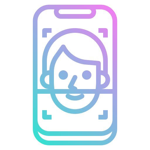 Face scan free icon Face scan free icon