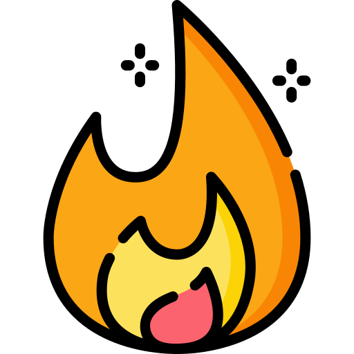 Fire Special Lineal color icon