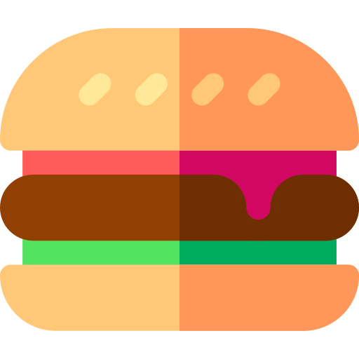 Hamburger free icon Hamburger free icon