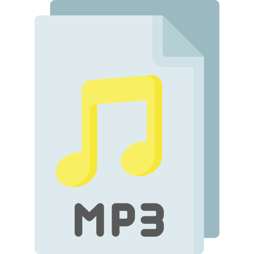 Mp3 file free icon Mp3 file free icon