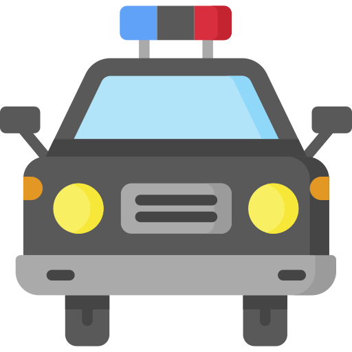 Police car - Free transport icons