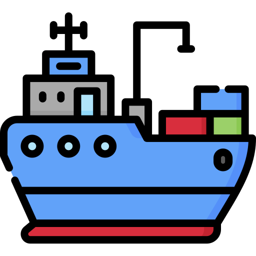 Cargo ship - free icon