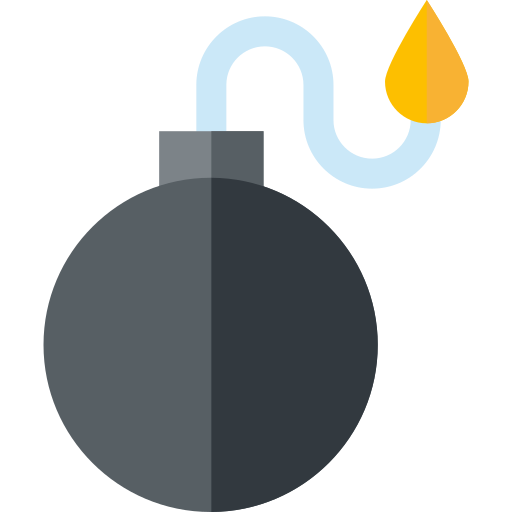 폭탄 무료 아이콘