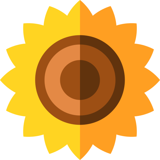 girasol icono gratis