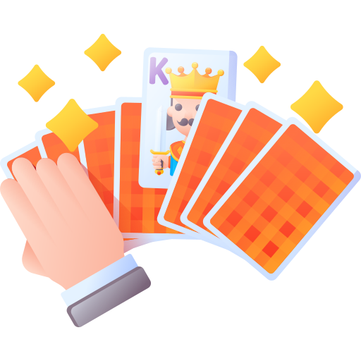 cartas de póquer icono gratis