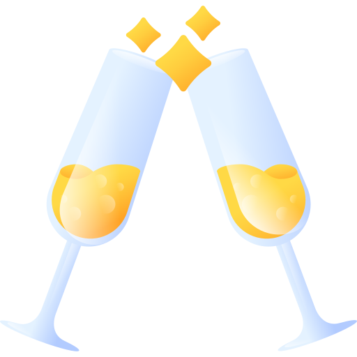verres à champagne Icône gratuit verres à champagne Icône gratuit