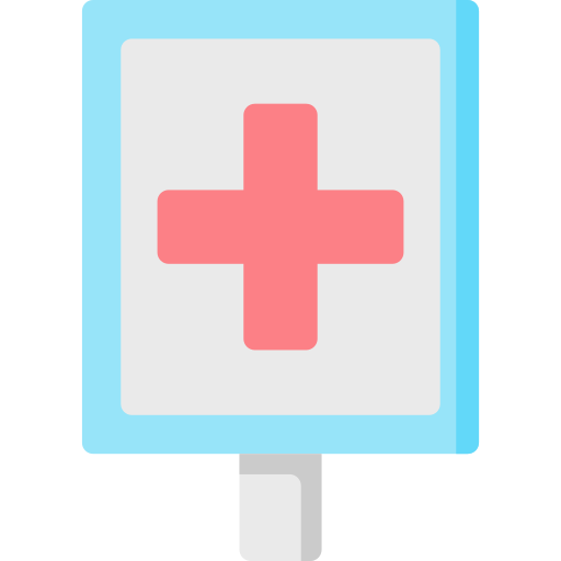 signo de hospital icono gratis