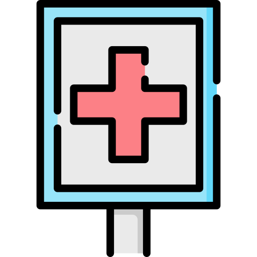 signe de l'hôpital Icône gratuit