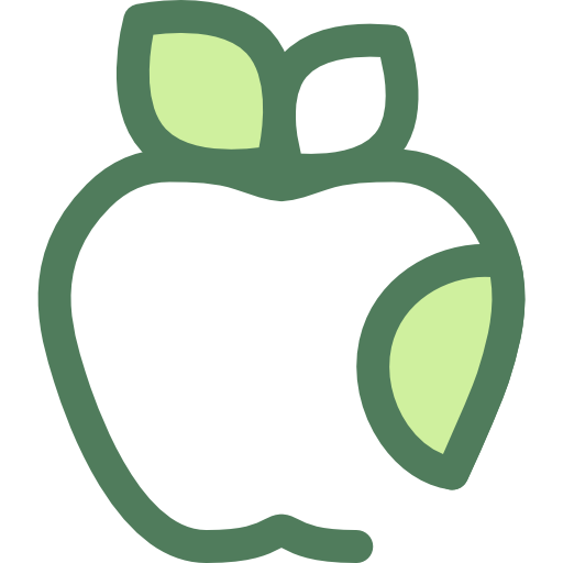 Apple Monochrome Green icon