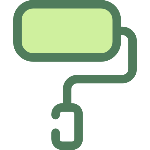 rodillo icono gratis