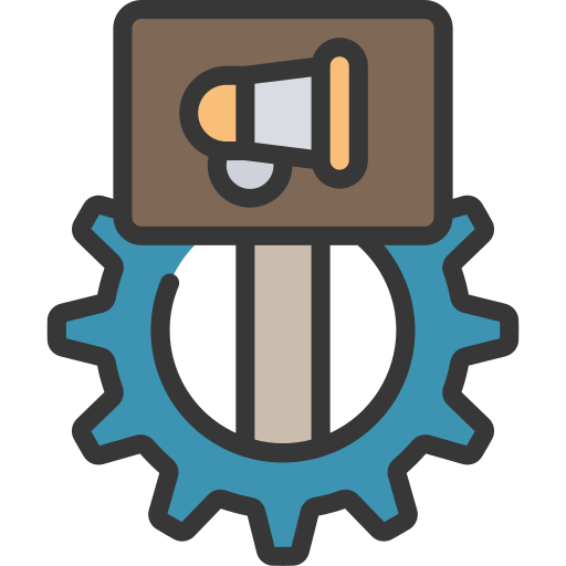 Кампания бесплатно иконка