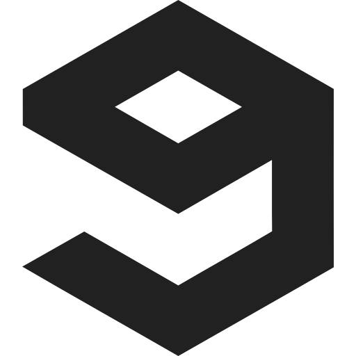 Logotyp för 9GAG