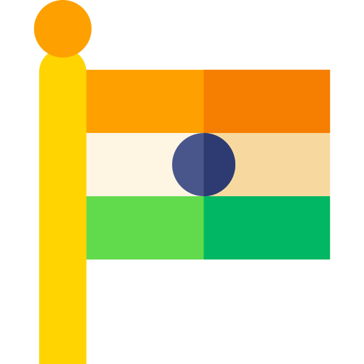 bandera india icono gratis