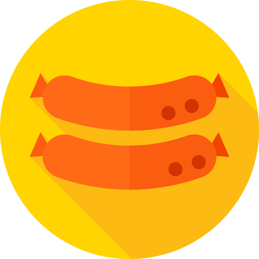salchichas icono gratis