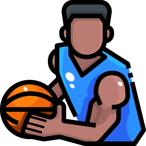Basketball player free icon