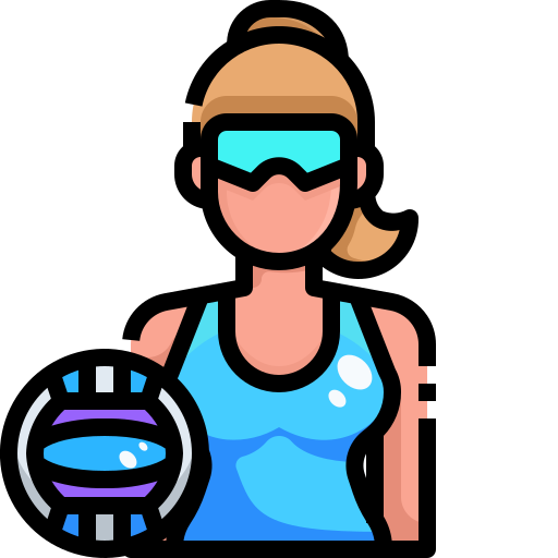 jugador de voleibol icono gratis