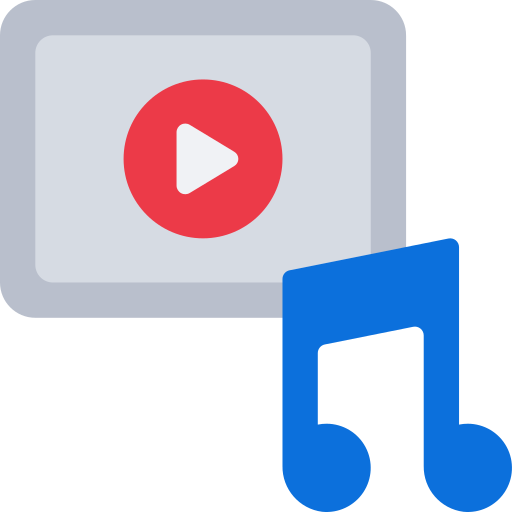 video musical icono gratis