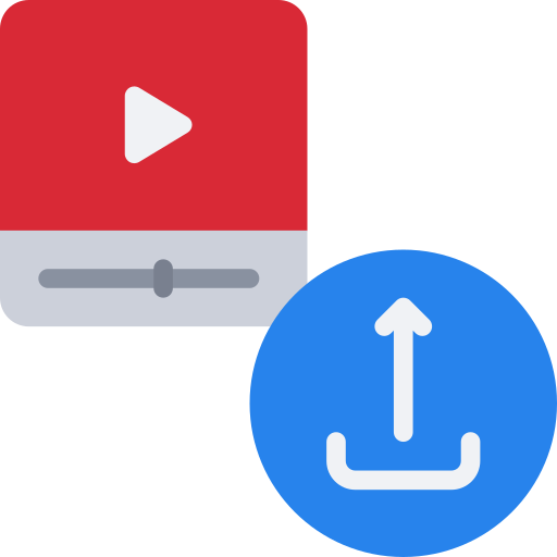 compartir video icono gratis