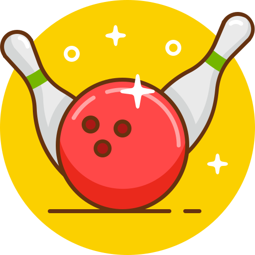 bowling Pixel Buddha Premium Circular icona