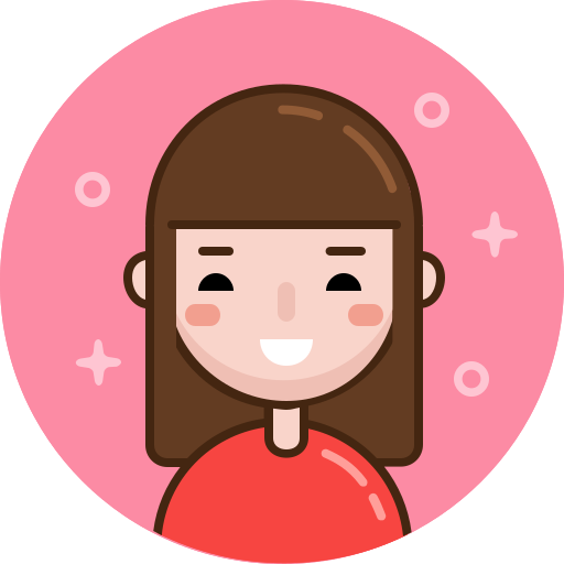 Girl Pixel Buddha Premium Circular icon