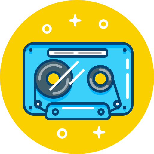 cassette Icône gratuit cassette Icône gratuit