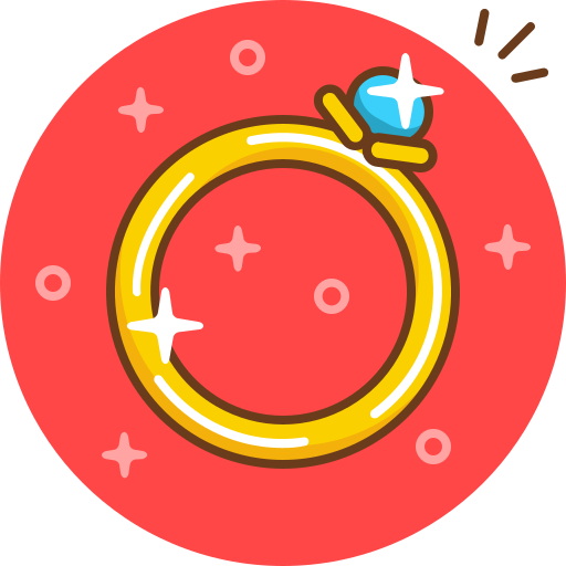 bague de fiançailles Icône gratuit bague de fiançailles Icône gratuit