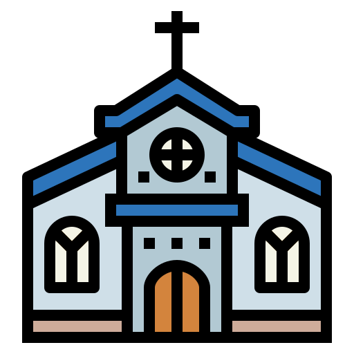 Church Smalllikeart Lineal Color icon