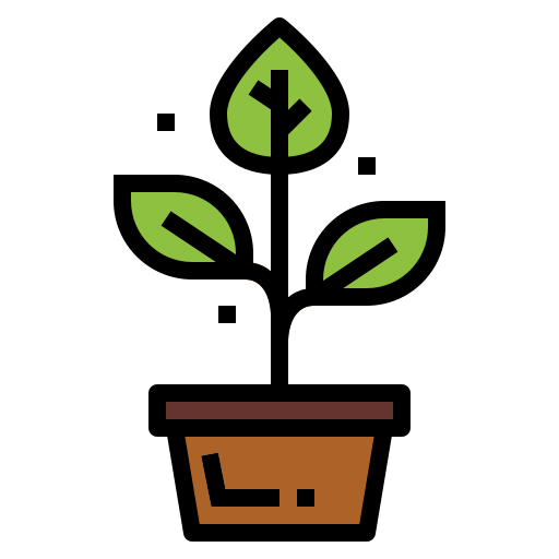 Plant Smalllikeart Lineal Color icon