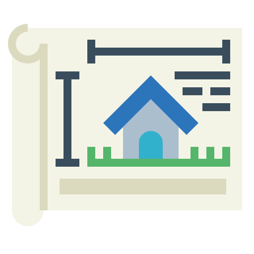 House plan - Free buildings icons