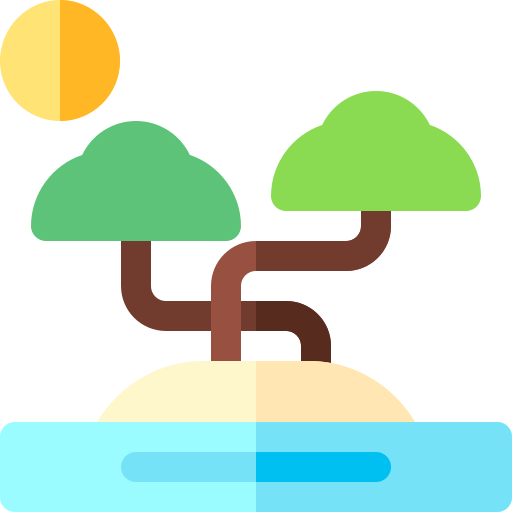 섬 무료 아이콘