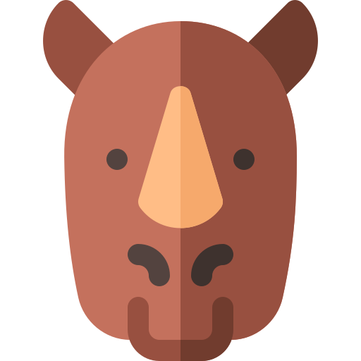 Rhino Basic Rounded Flat icon