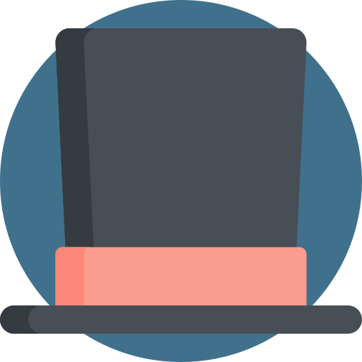 Magician hat free icon Magician hat free icon