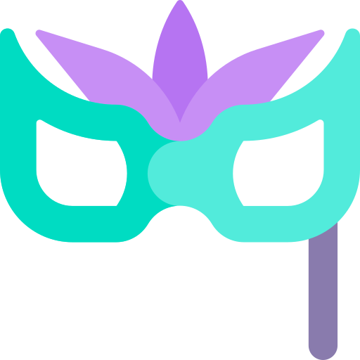 Mask Kawaii Flat icon